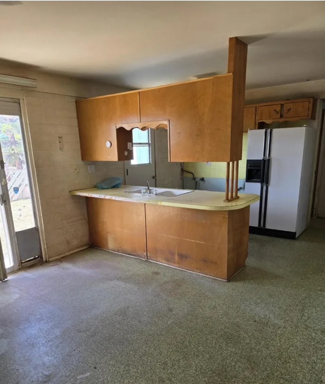 Before — original kitchen