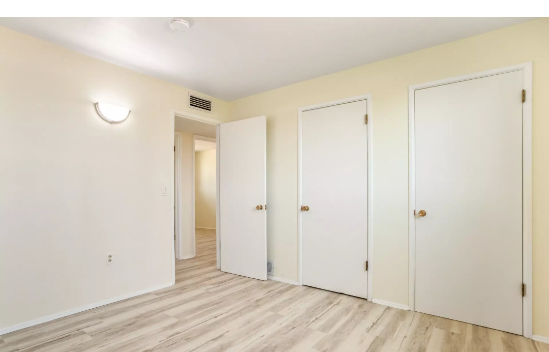 Finished bedroom